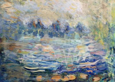 Gillian Bedford, Dreamy Monet Moment, Acrylic in Canvas, 30 x 40