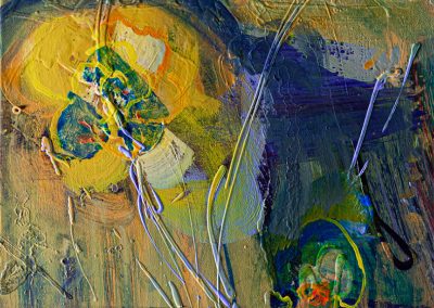 Gillian Bedford, Mountain Flowers, Acrylic in Canvas, 16 x 20